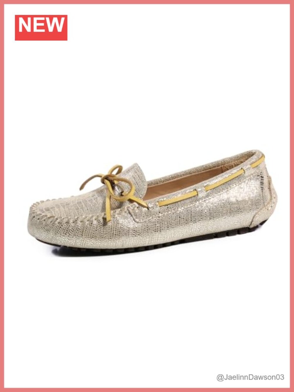 Women's Premium Leather Driving Mocc Bow Slip-On Loafers Comfort Non-Slip